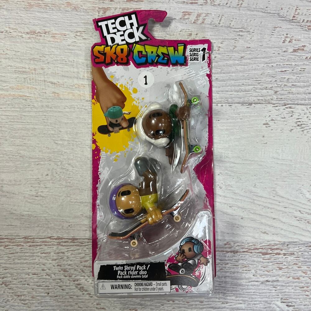 Tech Deck SK8 Crew Blind Bag Skateboard Figure Toy NEW